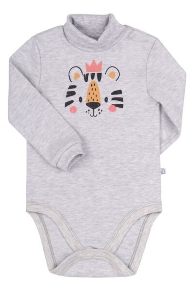 Body z golfem z długim rękawem bawełniany