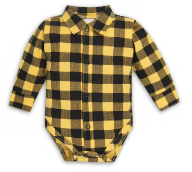 BODY KOSZULA bodokoszula w kratkę 100%BAWEŁNA