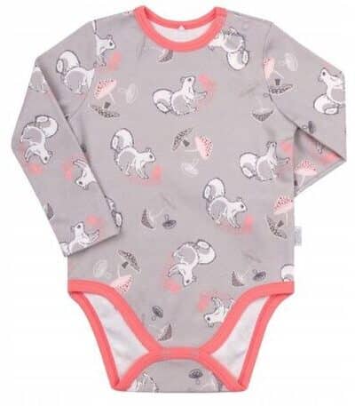 Body bawełniane z długim rękawem [Rozmiar 92]