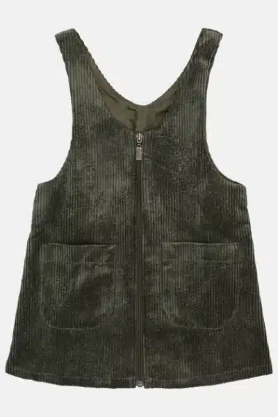 Sukienka sztruksowa ogrodniczka