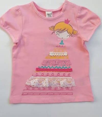 T-shirt koszulka z krótkim rękawem niemowlę