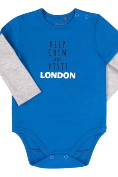 Body niemowlęce z długim rękawem bawełniany