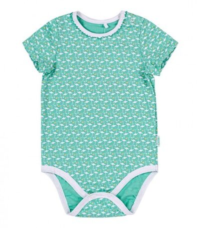 Body niemowlęce bawełniane z krótkim rękawem