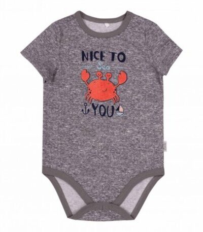 Body niemowlęce bawełniane z krótkim rękawem