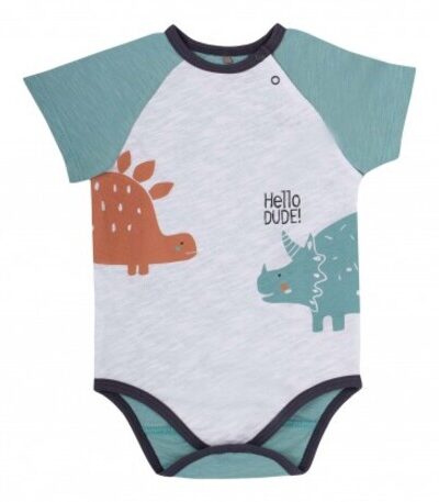 Body bawełniane z krótkim rękawem