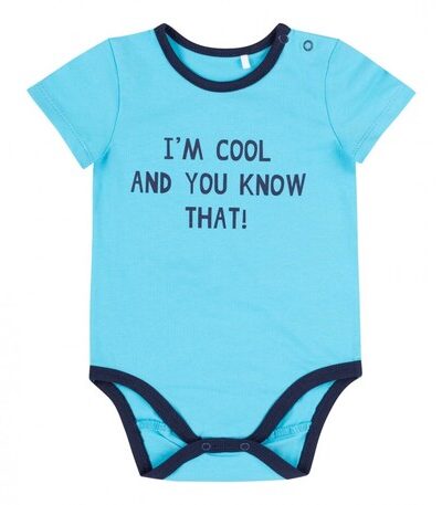 Body niemowlęce z krótkim rękawem