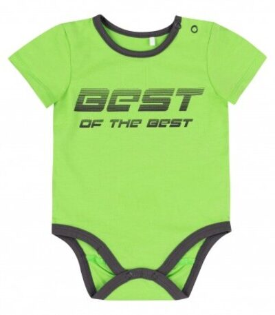 Body niemowlęce z krótkim rękawem
