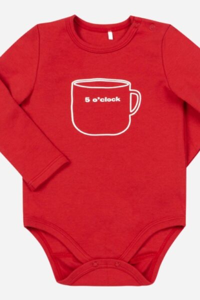 Body niemowlęce bawełniane z długim rękawem