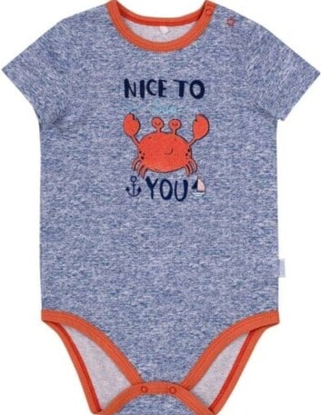 Body niemowlęce bawełniane z krótkim rękawem