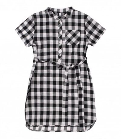 Sukienka letnia dla dziewczynki sukienka w kratkę dziewczęca