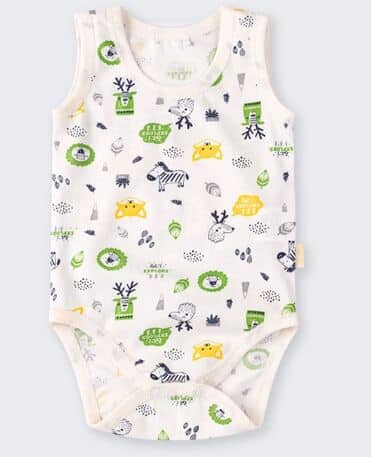 Body niemowlęce bez rękawów  Body Ramiączko