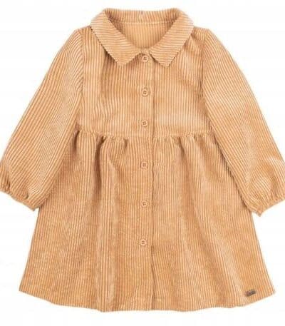 Sukienka ciepła sztruksowa