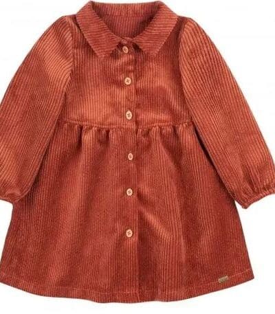 Sukienka ciepła sztruksowa